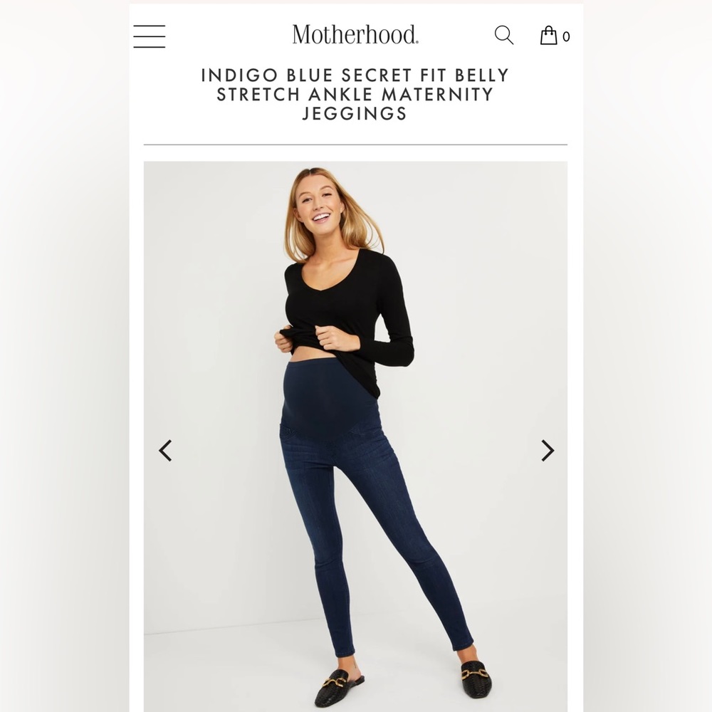 Motherhood Maternity Jeggings
